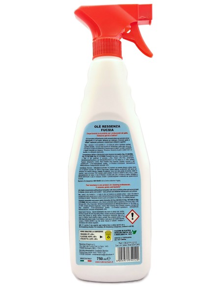ole' oies ressenza deodorante multiuso igienizzante 750ml - fucsia: tuttocasashop.live: pulizia e cura della casa