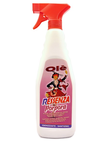 ole' oies ressenza deodorante multiuso igienizzante 750ml - porpora: tuttocasashop.live: pulizia e cura della casa