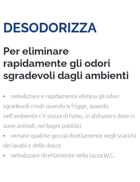 ole' oies ressenza deodorante multiuso igienizzante 750ml - porpora: tuttocasashop.live: pulizia e cura della casa