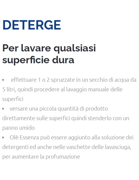 ole' oies ressenza deodorante multiuso igienizzante 750ml - porpora: tuttocasashop.live: pulizia e cura della casa