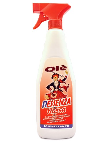 ole' oies ressenza deodorante multiuso igienizzante 750ml - rossa: tuttocasashop.live: pulizia e cura della casa