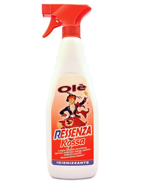 ole' oies ressenza deodorante multiuso igienizzante 750ml - rossa: tuttocasashop.live: pulizia e cura della casa
