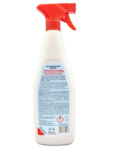 ole' oies ressenza deodorante multiuso igienizzante 750ml - rossa: tuttocasashop.live: pulizia e cura della casa