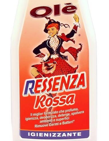ole' oies ressenza deodorante multiuso igienizzante 750ml - rossa: tuttocasashop.live: pulizia e cura della casa