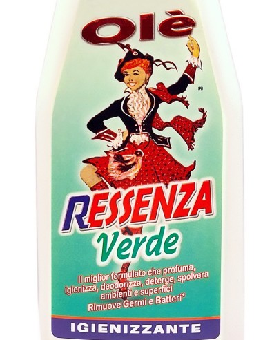 ole' oies ressenza deodorante multiuso igienizzante 750ml - verde: tuttocasashop.live: pulizia e cura della casa