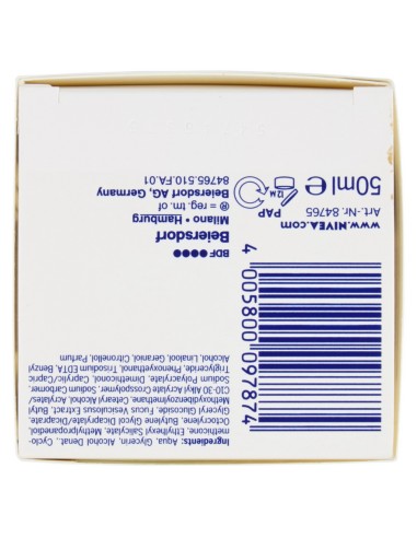 nivea crema viso 50ml - opacizzante - pelli miste o grasse: tuttocasashop.live: igiene e cura della persona