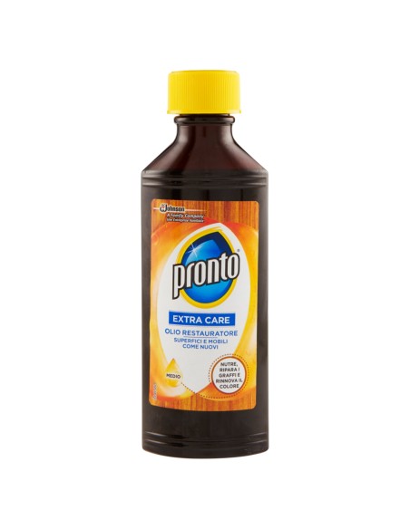 pronto olio restauratore 100ml - rinnova e ravviva le superfici in legno: tuttocasashop.live: pulizia e cura della casa