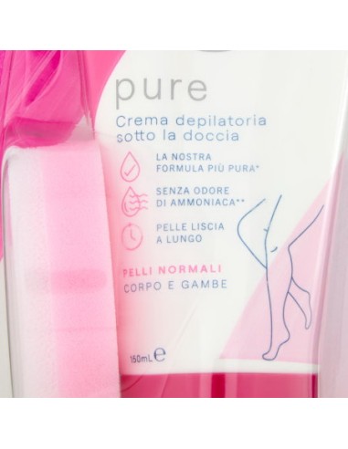 veet crema depilatoria sotto la doccia 150ml - pelli normali: tuttocasashop.live: igiene e cura della persona