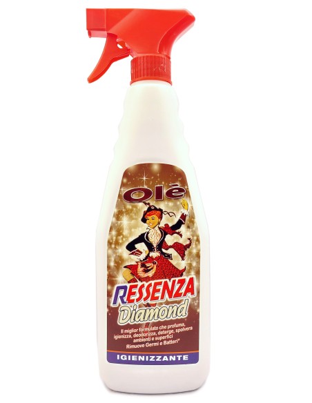 ole' oies ressenza deodorante multiuso igienizzante 750ml - luxury diamond: tuttocasashop.live: pulizia e cura della casa