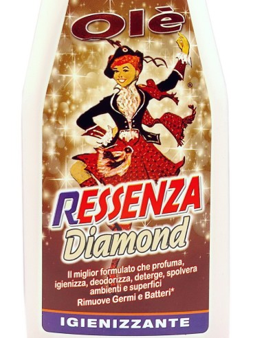 ole' oies ressenza deodorante multiuso igienizzante 750ml - luxury diamond: tuttocasashop.live: pulizia e cura della casa