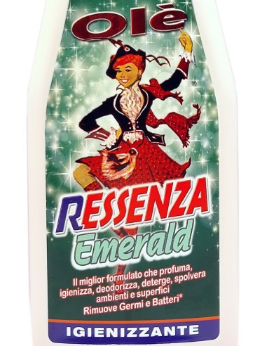 ole' oies ressenza deodorante multiuso igienizzante 750ml - luxury emerald: tuttocasashop.live: pulizia e cura della casa