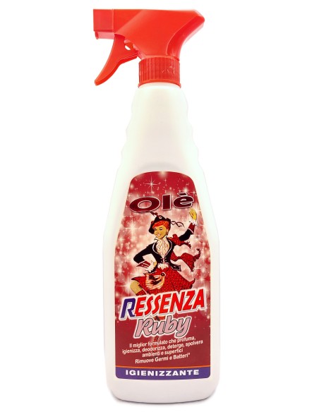 ole' oies ressenza deodorante multiuso igienizzante 750ml - luxury ruby: tuttocasashop.live: pulizia e cura della casa