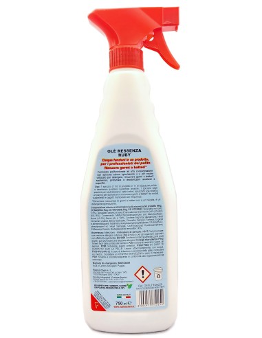 ole' oies ressenza deodorante multiuso igienizzante 750ml - luxury ruby: tuttocasashop.live: pulizia e cura della casa