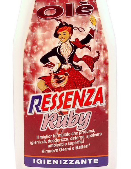 ole' oies ressenza deodorante multiuso igienizzante 750ml - luxury ruby: tuttocasashop.live: pulizia e cura della casa
