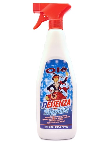 ole' oies ressenza deodorante multiuso igienizzante 750ml - luxury sapphire: tuttocasashop.live: pulizia e cura della casa