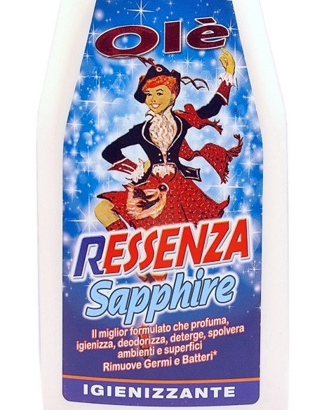 ole' oies ressenza deodorante multiuso igienizzante 750ml - luxury sapphire: tuttocasashop.live: pulizia e cura della casa