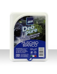 dea deodorante per ambienti assorbiodori in gel 150g - muschio bianco: tuttocasashop.live: pulizia e cura della casa