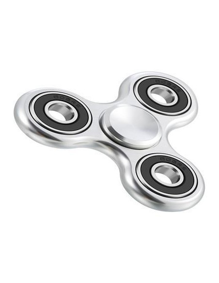 fidget spinner alu silver in metallo e alluminio: tuttocasashop.live: altro - bazar