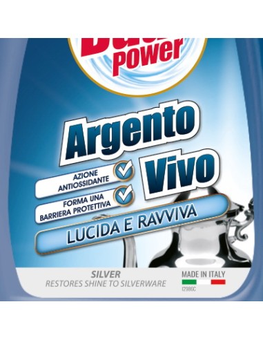 dual power professional argento vivo spray 500ml - detergente per argenteria: tuttocasashop.live: pulizia e cura della casa