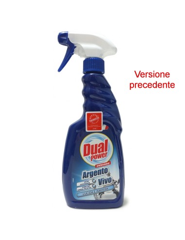 dual power professional argento vivo spray 500ml - detergente per argenteria: tuttocasashop.live: pulizia e cura della casa
