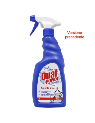 dual power professional argento vivo spray 500ml - detergente per argenteria: tuttocasashop.live: pulizia e cura della casa