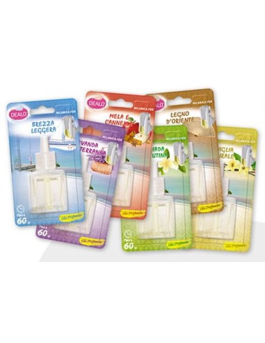 dealo ricarica deodorante elettrico compatibile ambipur fragranze assortite: tuttocasashop.live: pulizia e cura della casa