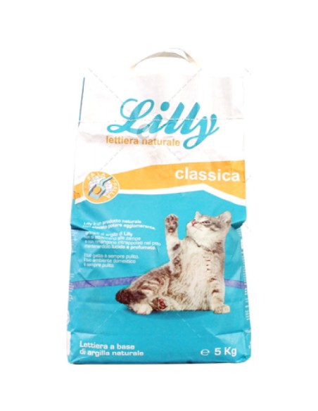 lilly lettiera per gatti sacco da 5kg - naturale: tuttocasashop.live: altro - bazar