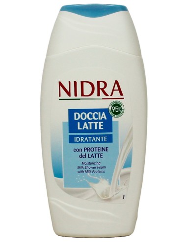nidra docciaschiuma 250ml - doccia latte - idratante con proteine del latte: tuttocasashop.live: igiene e cura della persona