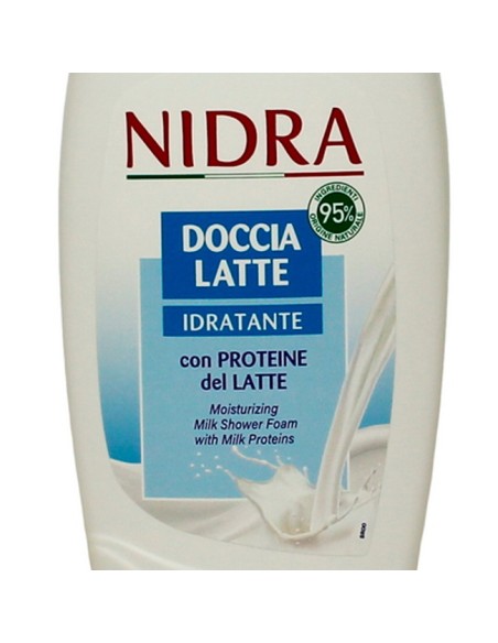 nidra docciaschiuma 250ml - doccia latte - idratante con proteine del latte: tuttocasashop.live: igiene e cura della persona