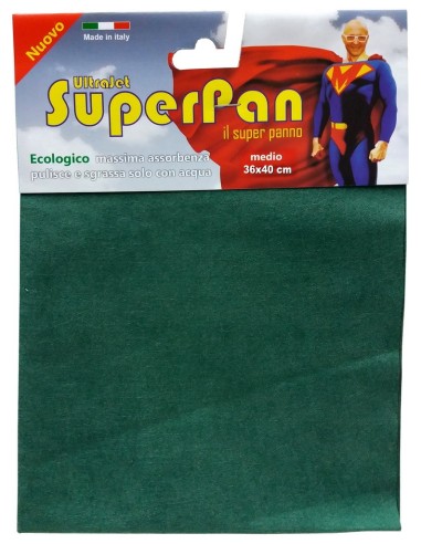 superpan ultrajet panno microfibra medio 36x40cm - colori assortiti: tuttocasashop.live: pulizia e cura della casa