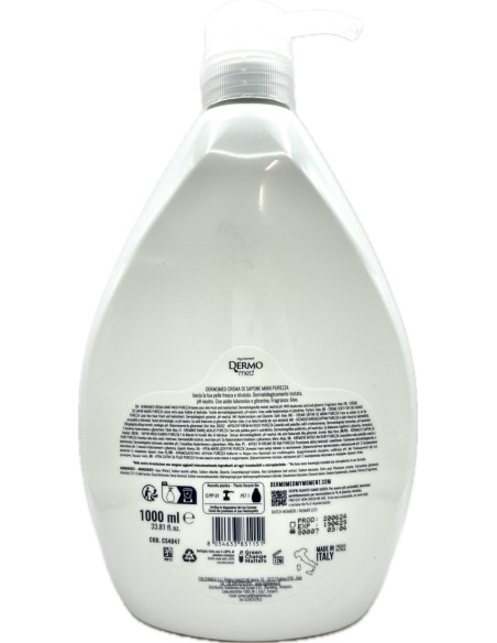 dermomed sapone liquido 1 litro - con erogatore - aloe purezza - idratante: tuttocasashop.live: igiene e cura della persona