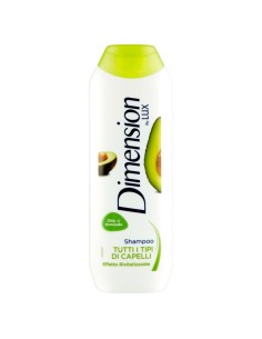 dimension shampoo 250ml - con olio di avocado - tutti i tipi di capelli: tuttocasashop.live: igiene e cura della persona