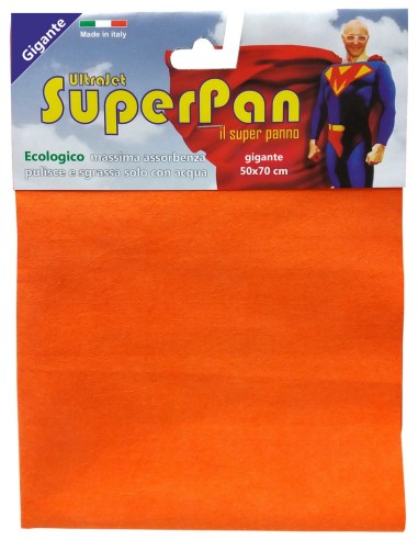 superpan ultrajet panno microfibra gigante 50x70cm - colori assortiti: tuttocasashop.live: pulizia e cura della casa