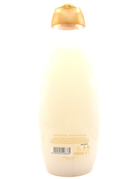 pino silvestre bagnoschiuma 1 litro - latte di mandorla: tuttocasashop.live: igiene e cura della persona
