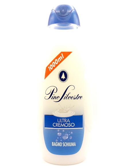 pino silvestre bagnoschiuma 1 litro - ultra cremoso: tuttocasashop.live: igiene e cura della persona