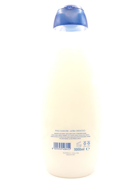 pino silvestre bagnoschiuma 1 litro - ultra cremoso: tuttocasashop.live: igiene e cura della persona