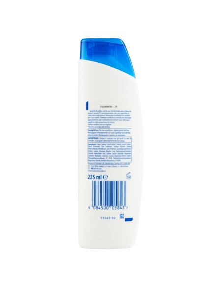 head & shoulders shampoo e balsamo 2in1 antiforfora - 225ml - anticaduta: tuttocasashop.live: igiene e cura della persona
