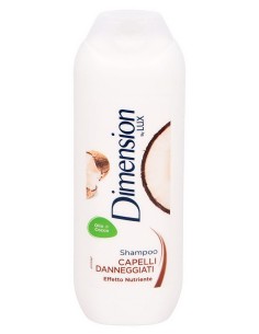 dimension shampoo 250ml - olio di cocco - capelli danneggiati - nutriente: tuttocasashop.live: igiene e cura della persona