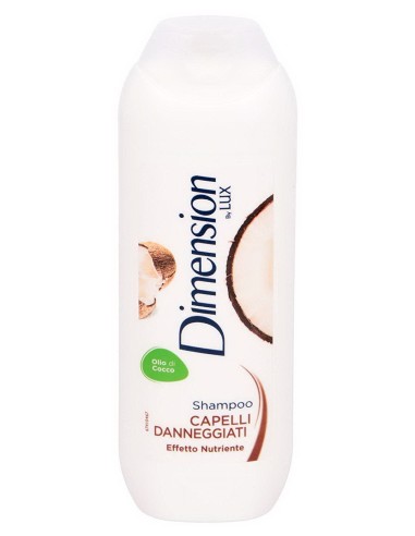 dimension shampoo 250ml - olio di cocco - capelli danneggiati - nutriente: tuttocasashop.live: igiene e cura della persona
