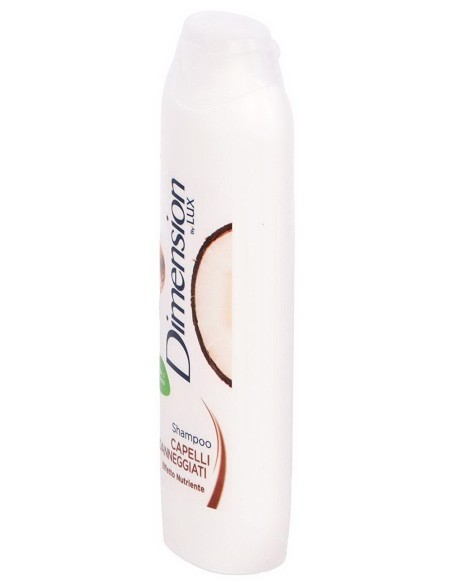 dimension shampoo 250ml - olio di cocco - capelli danneggiati - nutriente: tuttocasashop.live: igiene e cura della persona