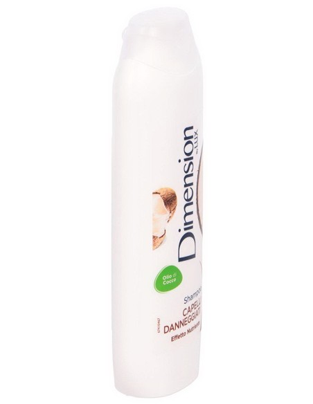 dimension shampoo 250ml - olio di cocco - capelli danneggiati - nutriente: tuttocasashop.live: igiene e cura della persona