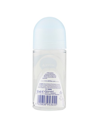 nivea deodorante roll-on 50ml - 48h - invisible for black & white - pure: tuttocasashop.live: igiene e cura della persona