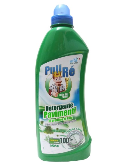 puli re detergente liquido per pavimenti 1000ml - profumo di pino: tuttocasashop.live: pulizia e cura della casa