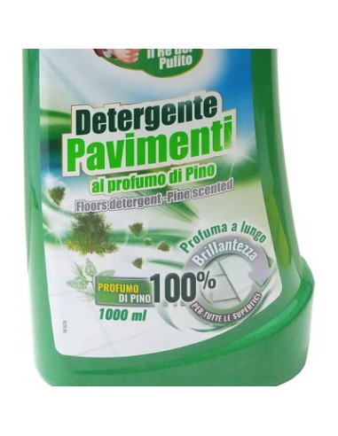puli re detergente liquido per pavimenti 1000ml - profumo di pino: tuttocasashop.live: pulizia e cura della casa