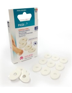 setablu paracalli ovali 2.8x1.8cm - 18 pezzi - protettivi antisfregamento: tuttocasashop.live: igiene e cura della persona