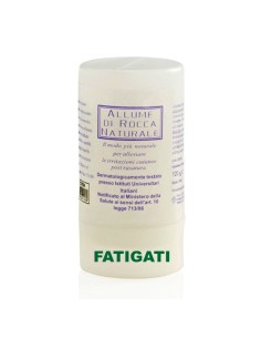 fatigati allume di rocca naturale - deodorante senza alcool e profumo - 120g: tuttocasashop.live: igiene e cura della persona