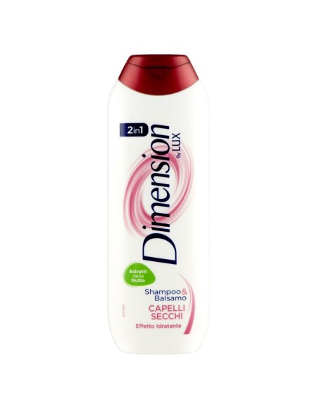 dimension shampoo e balsamo 2in1 250ml - nutriente districante cap. secchi: tuttocasashop.live: igiene e cura della persona