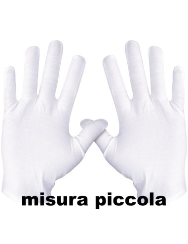 fatigati guanti in cotone bianchi - misura piccola: tuttocasashop.live: pulizia e cura della casa
