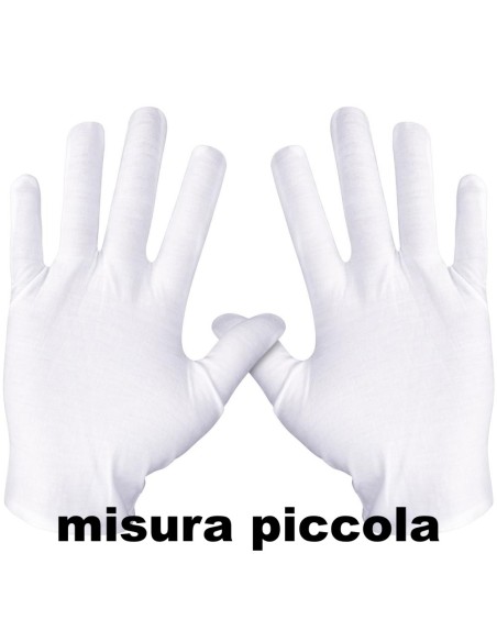 fatigati guanti in cotone bianchi - misura piccola: tuttocasashop.live: pulizia e cura della casa