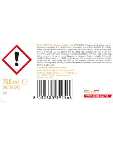 dual power sgrassatore universale spray 750ml - marsiglia: tuttocasashop.live: pulizia e cura della casa